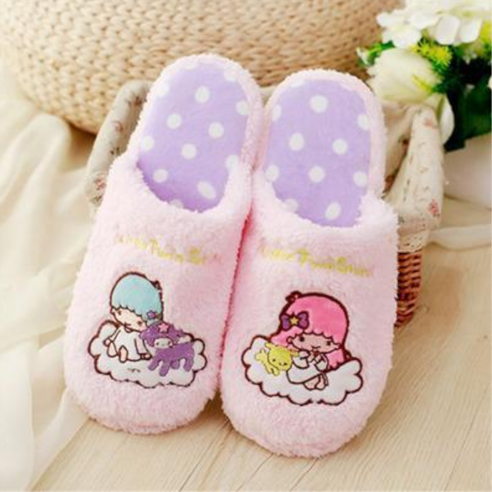 Dreamy Twin Star Slippers