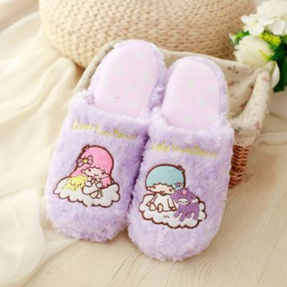 Dreamy Twin Star Slippers