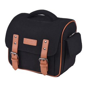 Dslr Slr Camera Shoulder Messenger Bag Black