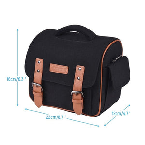 Dslr Slr Camera Shoulder Messenger Bag Black