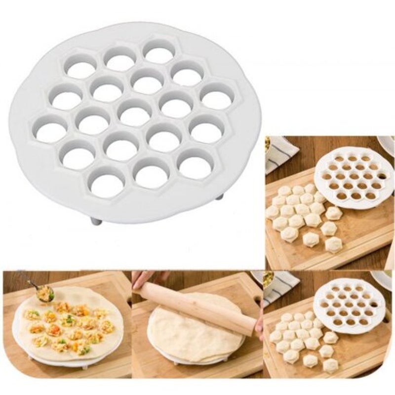 Dumpling Maker Kitchen Gadget Pastry Tool White