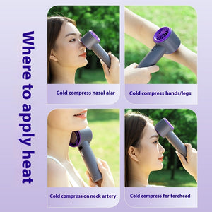 Portable Handheld Turbo Fan With Adjustable Wind Speeds And 3000Mah Battery