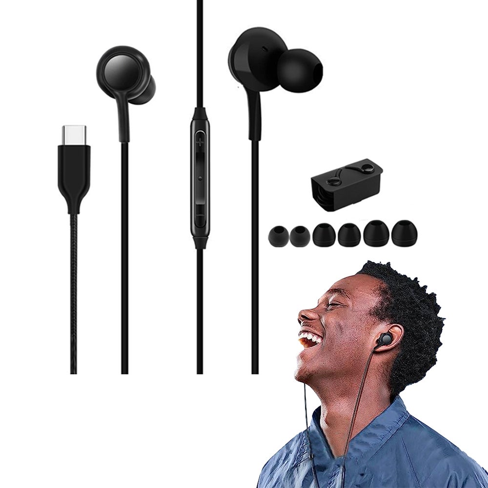 Earbuds Headphones In Wired With Remote And Mic