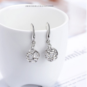 Earrings Hollow Ball