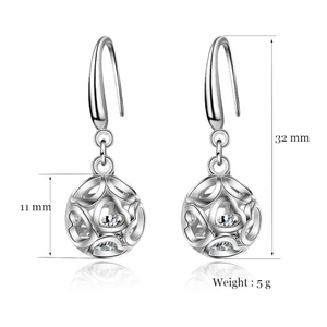 Earrings Hollow Ball