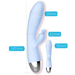 House Of Dasein Leten Rabbit Vibrator G Spot Clitoris Super Soft Massager Stimulator