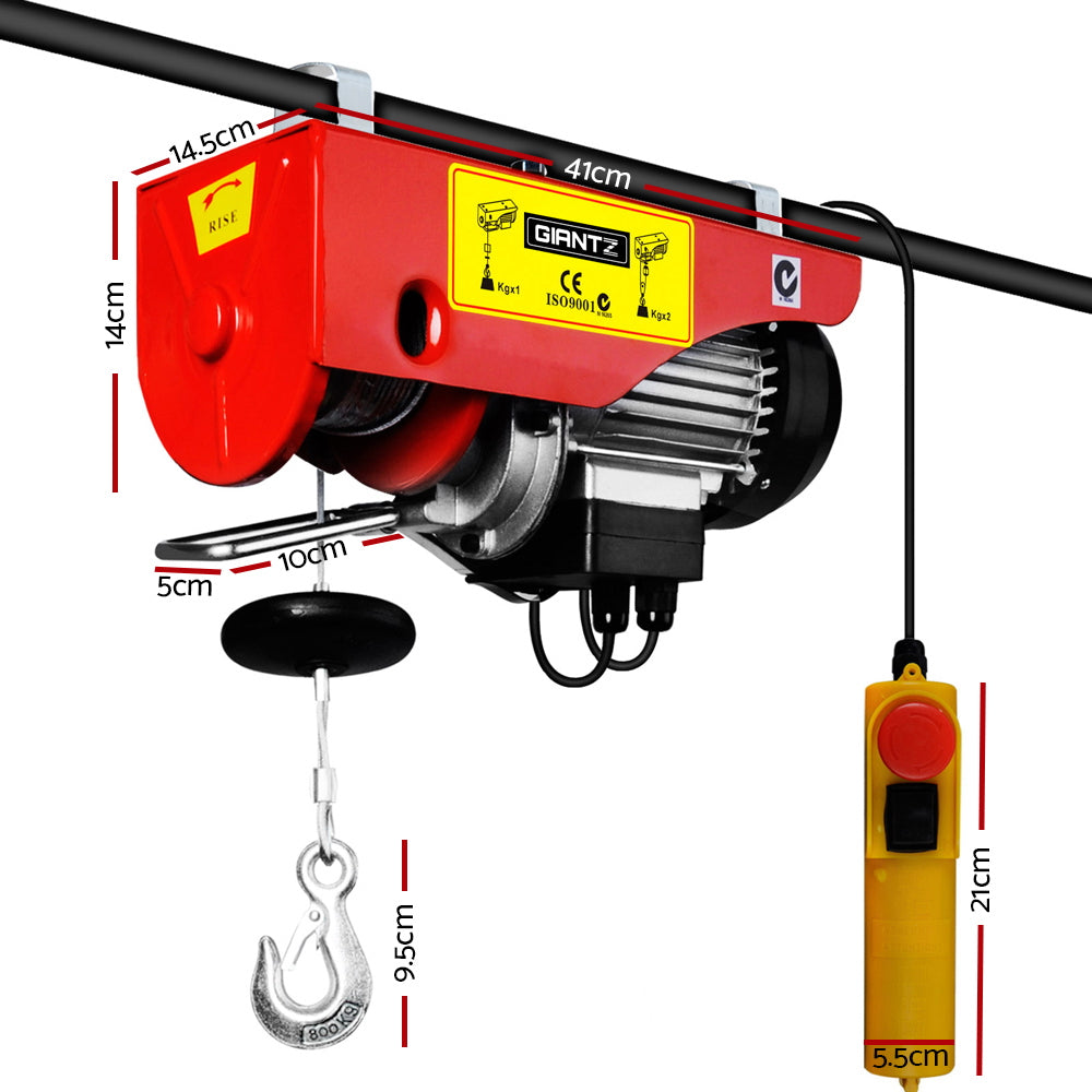 Giantz 1300W Electric Hoist Winch