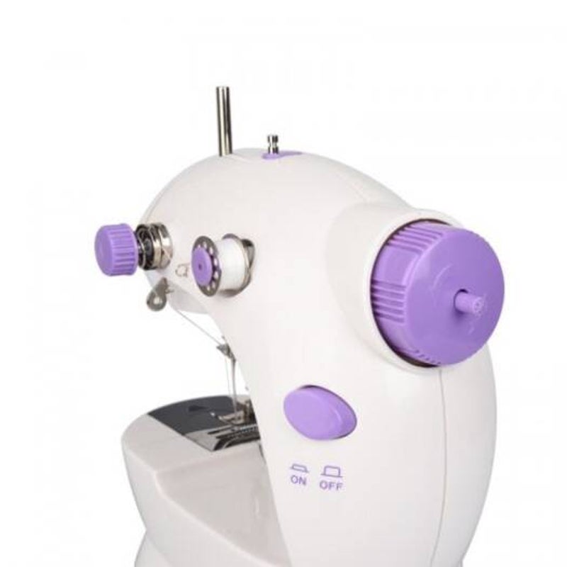 Electric Multifunction Mini Sewing Machine White