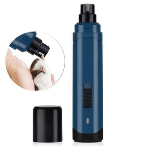 Pet Shearing Clipping Electric Rechargeable Nail Trimmer Grinder Dog Grooming Accessories