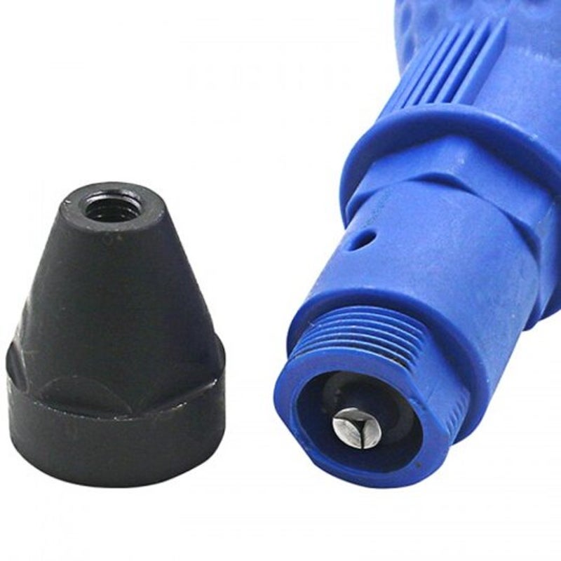 Electric Rivet Nut Gun Riveting Drill Adaptor Insert Tool Blue