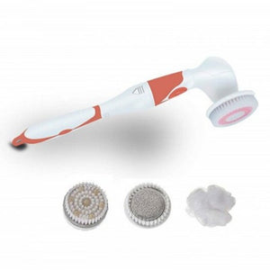 Electric Waterproof Spa Massage Brush Spin Shower Facial Body Cleansing Kit