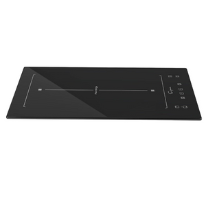 Empava Electric Induction Cooktop Stove Hob With 2 Burners And Sensor Touch Black Vitro Ceramic Glass - 240V