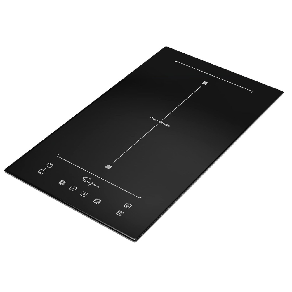 Empava Electric Induction Cooktop Stove Hob With 2 Burners And Sensor Touch Black Vitro Ceramic Glass - 240V