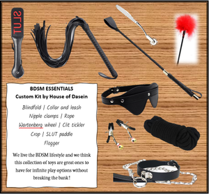 Bdsm Bondage Starter Kit Essentials Adult Toys For Beginners