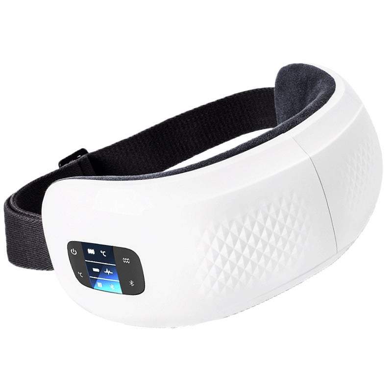 Eye Masks Massager Rechargeable Wireless Digital Temple With Heating Air Pressure Point Vibration And Music For Care Hea