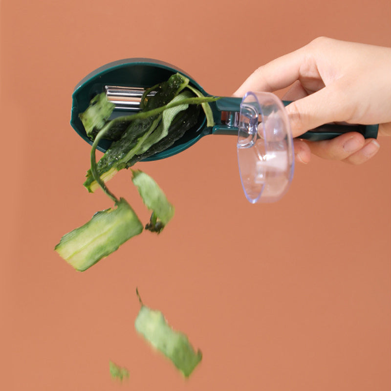 Peeling Knife With Storage Lid For Fruit And Potato Kitchen Gadgets