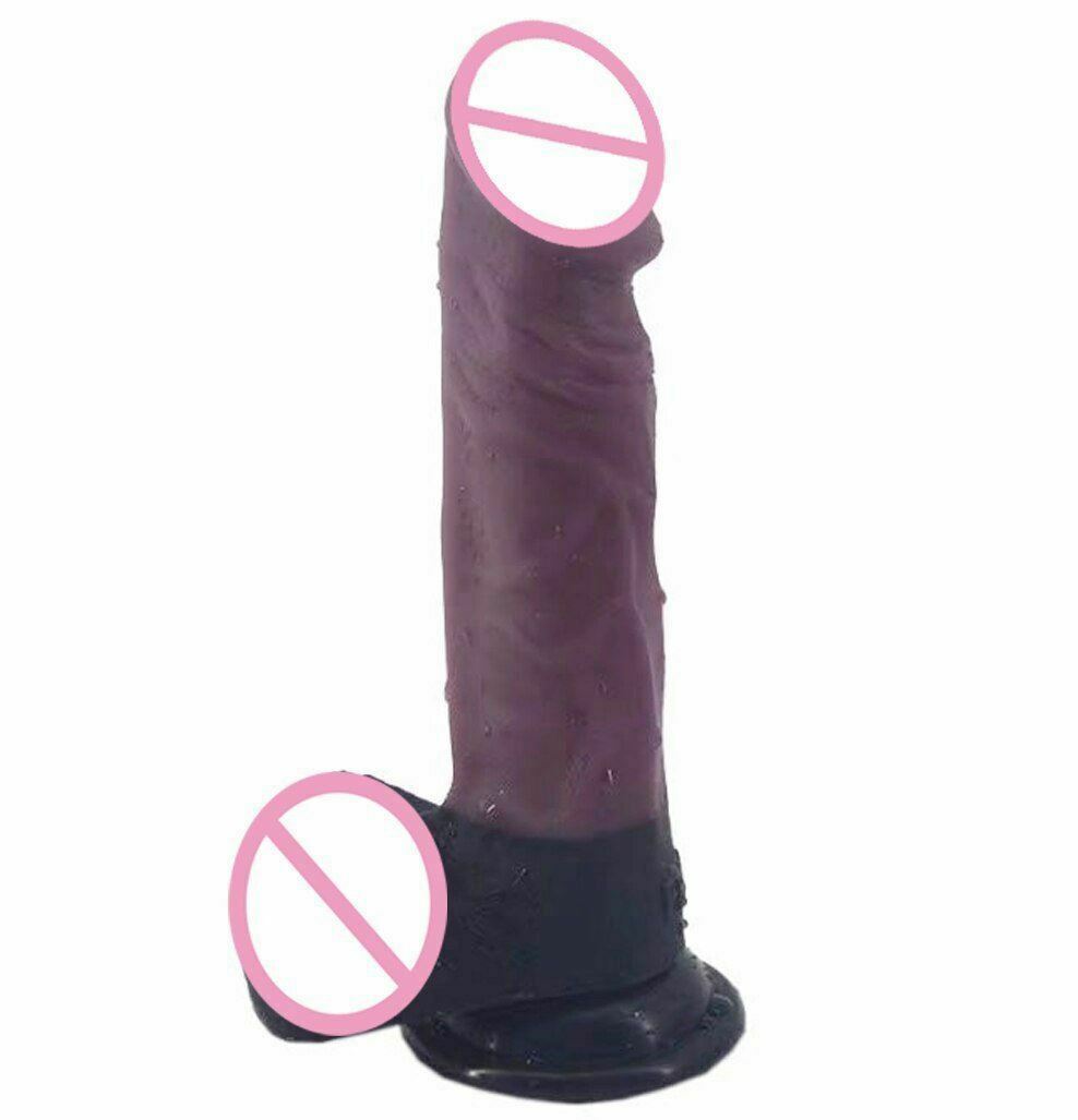 Silicone Realistic Dildo Butt Plug Anal Toy 19Cm 3.8Cm Thick