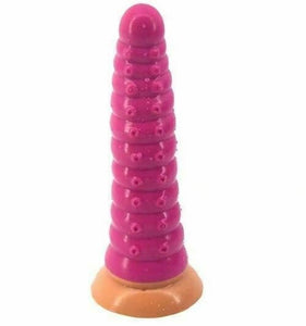 House Of Dasein Faak 25Cm Silicone Dildo Butt Plug Anal Sex Toy Brown Pink 5.2Cm Thick