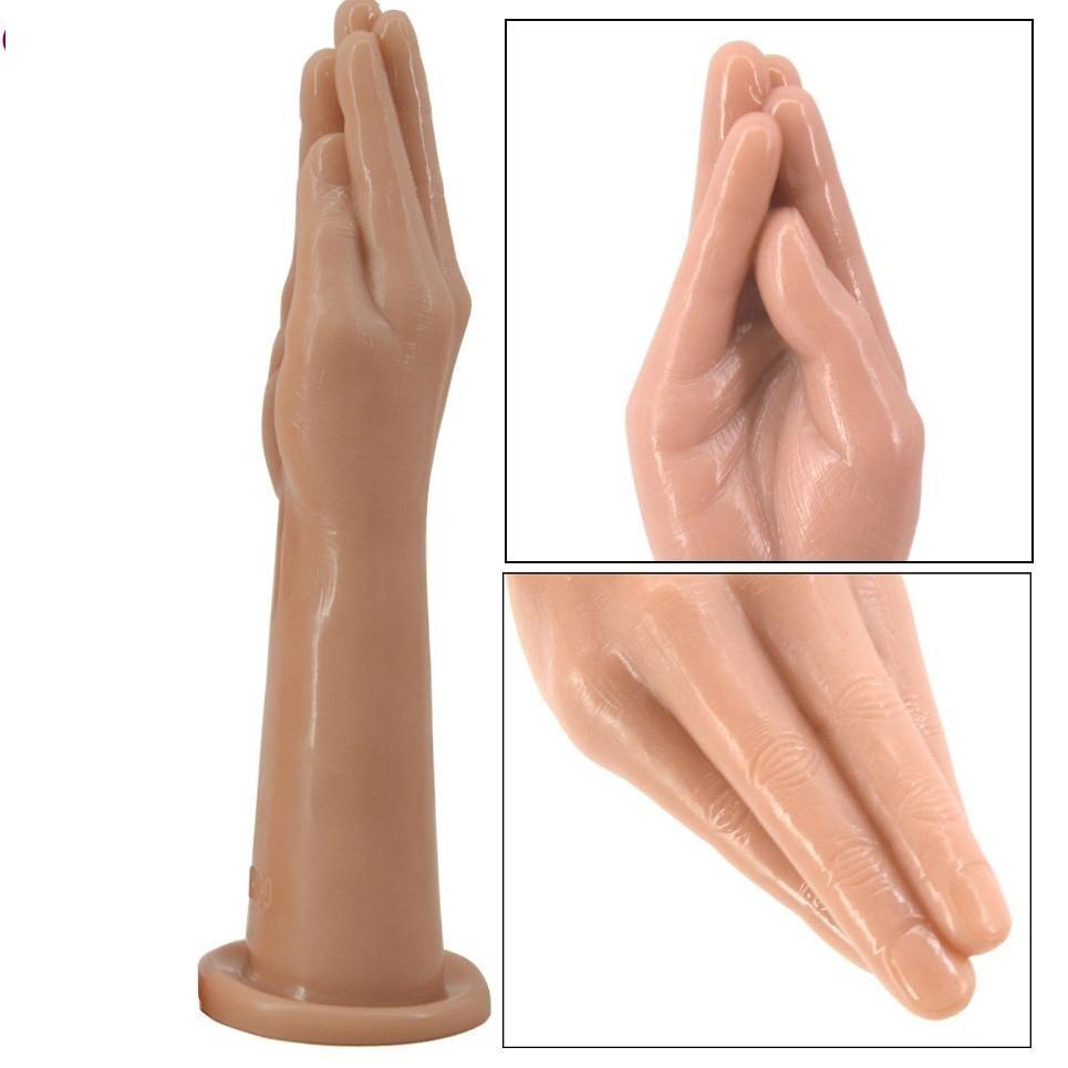 Realistic Hand And Arm Large Dildo Fist Anal Play Novelty Sex Toy Flesh Standard