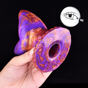 Hollow Butt Plug Anal Vagina Dilator Soft Silicone Speculum Peephole Adult Sex Toy