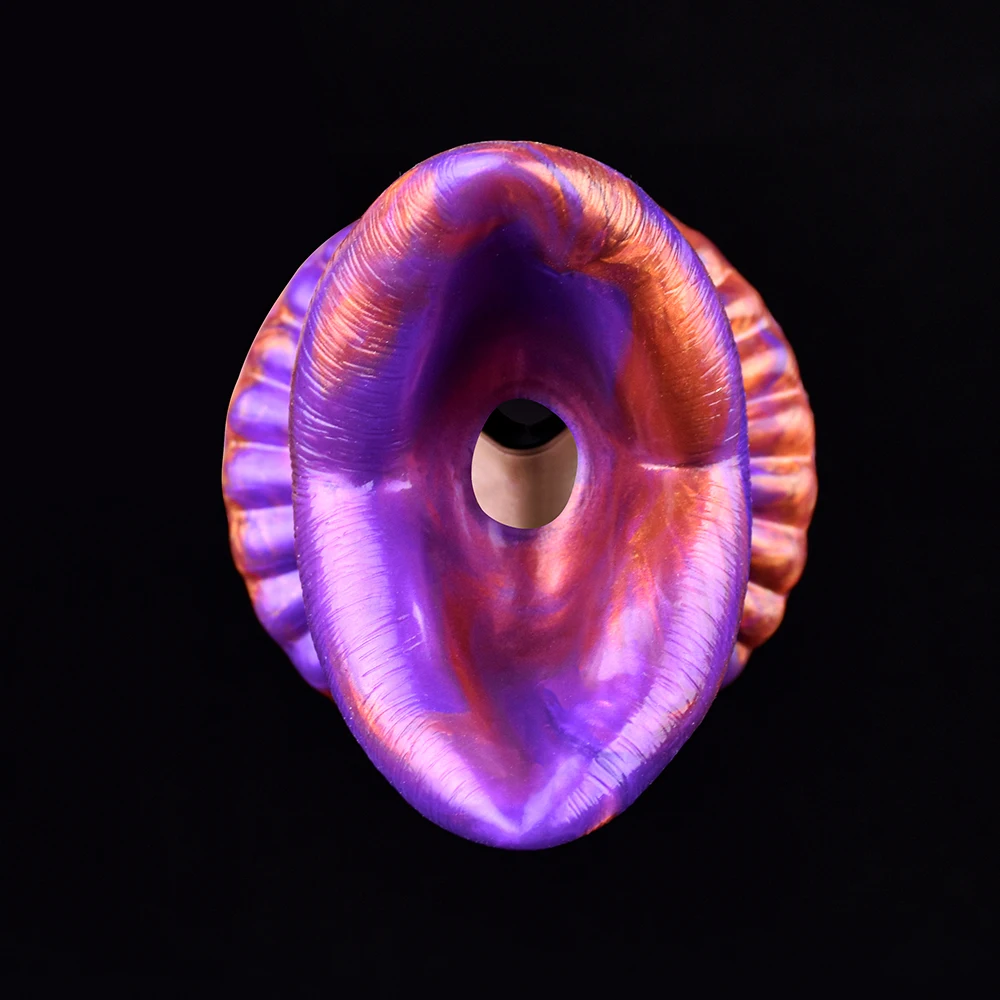 Hollow Butt Plug Anal Vagina Dilator Soft Silicone Speculum Peephole Adult Sex Toy