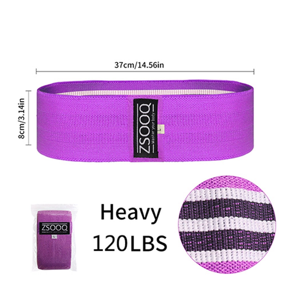 Fabric Booty Resistance Bands Hip Circle Exercise Cotton Thigh Butt Squat Fitness Rubber Elastic Workout Glute Loop