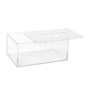 Transparent Acrylic Tissue Box Cover Modern Home Decor