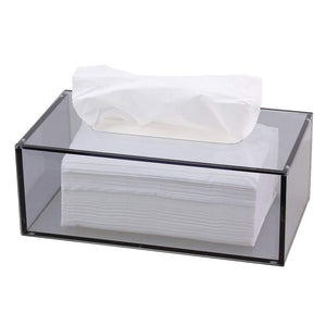 Transparent Acrylic Tissue Box Cover Modern Home Decor