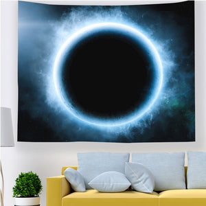 Fantastic Galaxy Planet Stars Universe On Wall Tapestry