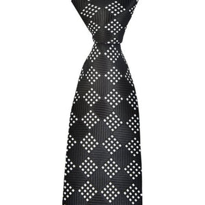 Fashion Men Necktie Fine Casual Business Tie Black