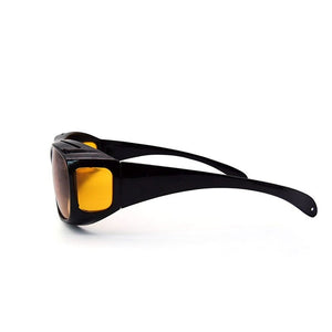 Fashion Uv Protection Night Vision Glasses Yellow