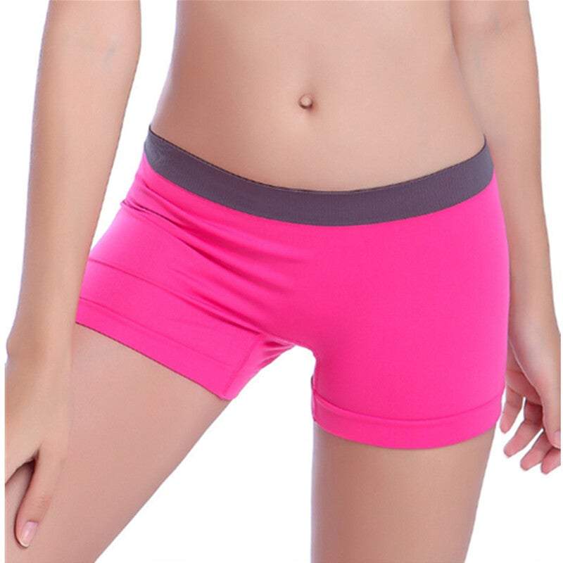 Fashion Women High Waist Sports Shorts Casual Beach Yoga Dance Workout Slim Safety Pants