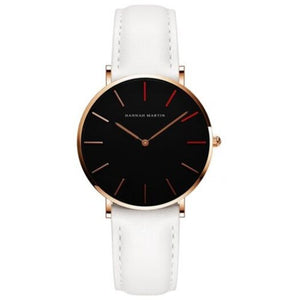 Veile Studios Fashion Women Waterproof Ladies Quartz Strap Watches White