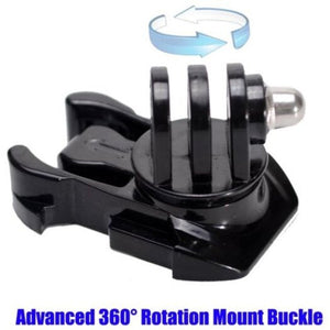 Fat Cat 360 Degree Rotating Mount Buckle Black