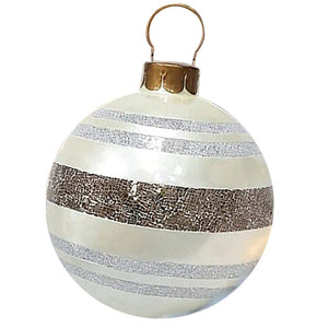 Giant Christmas Ornament Ball Outdoor Pvc 60Cm Inflatable Bauble