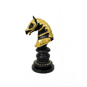 Figurine Chess Piece Knight Resin Living Room Desktop Decoration Gifts
