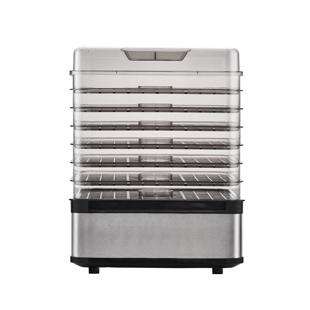 Devanti Food Dehydrator With 7 Trays - Silver