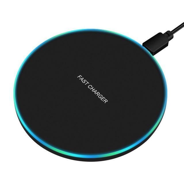 Fast Wireless Charging Pad Samsung For Iphone Portable Phone Dock Android Ios