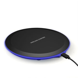 Fast Wireless Charging Pad Samsung For Iphone Portable Phone Dock Android Ios