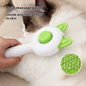 Pet Dog Brush Cat Comb Self Cleaning Hair Remover Grooming Tool For Pets