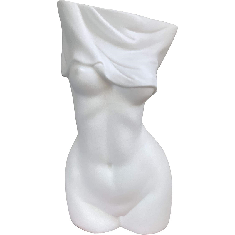 Feminine Body Vase Ceramic Home Decor