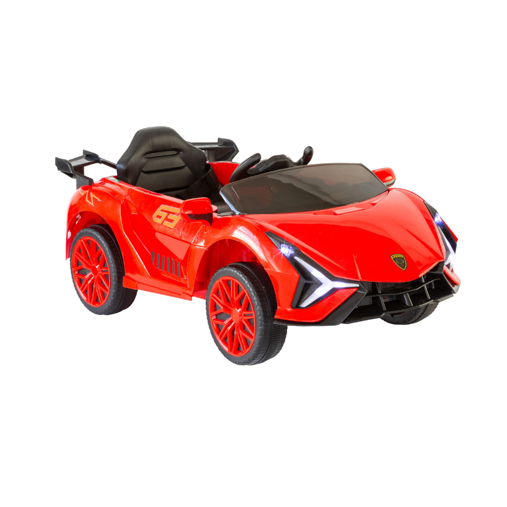 Ferrari Inspired 12V Ride-On Electric Car With Remote Control Red