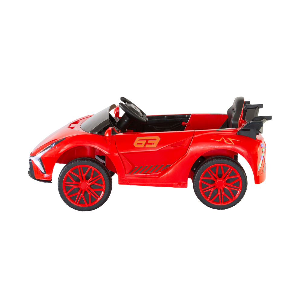 Ferrari Inspired 12V Ride-On Electric Car With Remote Control Red