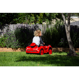 Ferrari Inspired 12V Ride-On Electric Car With Remote Control Red