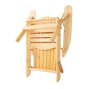 Gardeon Outdoor Chairs Furniture Beach Lounge Wooden Adirondack Garden Patio