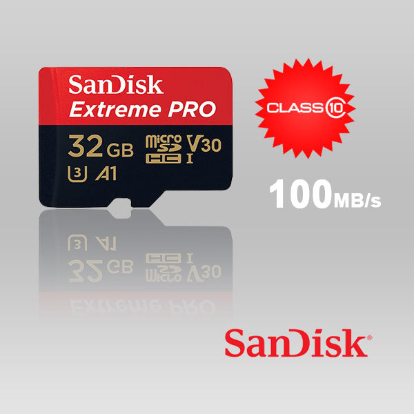 Sandisk Sdsqxcg-032G-Gn6ma 32Gb Micro Sdhc Extreme Pro 4K A1 V30 Uhs-I/ U3 100Mb/S