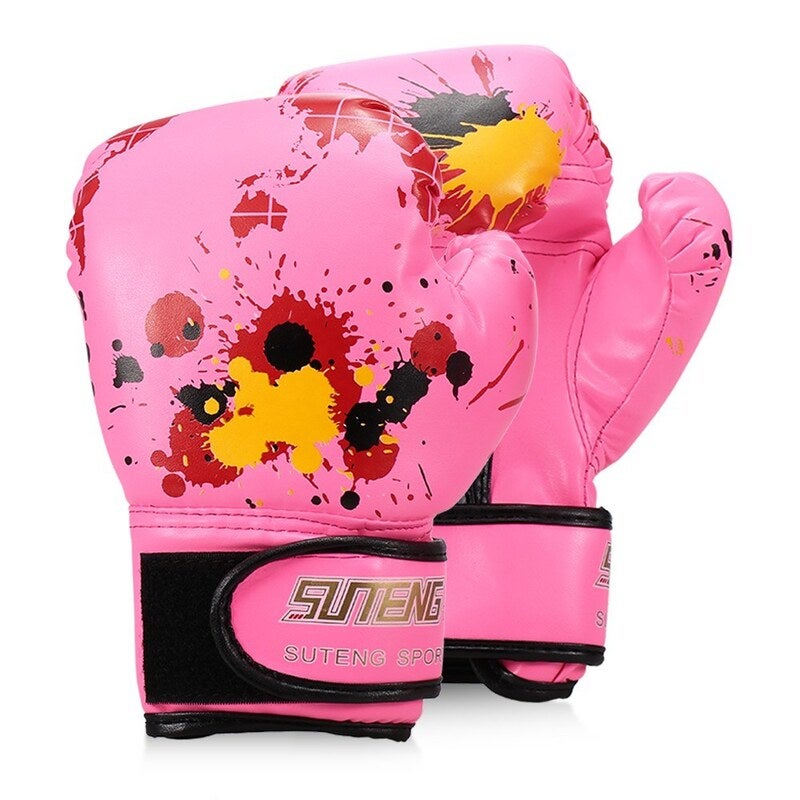 Fighting Gloves For Boy Girls Strike Boxing Training Safety