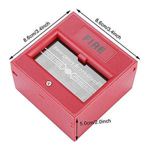 Fire Alarm Swtich Break Glass Exit Release Switch Red