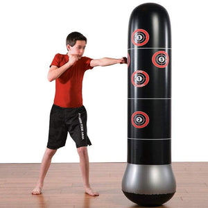 Gym Fit Out Equipment Fitness Punching Bag Tumbler Inflatable Sandbag Venting Toy