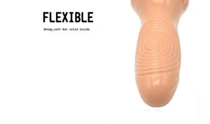 Silicone Butt Plug 16.6Cm Thick Anal Dildo Pink